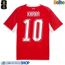 Maglie da calcio Svizzera Granit Xhaka #10 Prima Maglia Mondiali 2026  Manica Corta